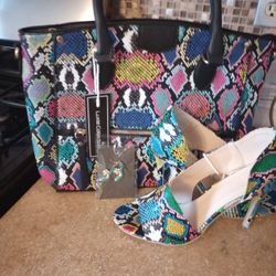 Heel and Purse Set