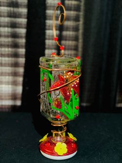 Handmade Hummingbird Feeders