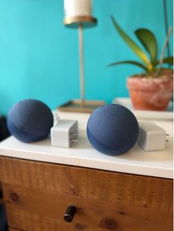 Amazon Echo Dot (5th Gen) Alexa Smart Speaker – Deep Sea Blue – Like New