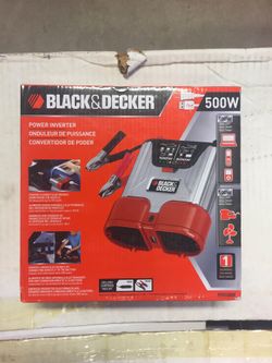 Power inverter black and decker. Brand new
