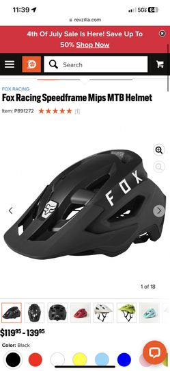 Fox Speed frame Helmet