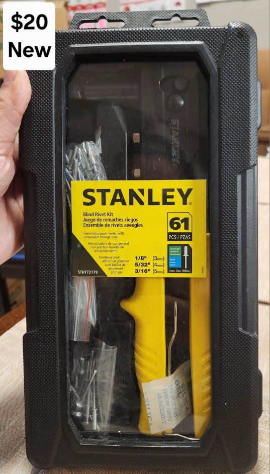 Blind Rivet Kit, Wrench, Lock