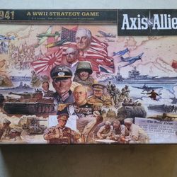 New And Sealed 1941 Allies & Axis WW2 Strategy Board Game Avalon Hill