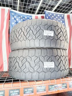 ⭐️ 33X12.50R22LT NITTO RECON GRAPPLER ALL TERRAIN 33/12.5R22 USED TIRES