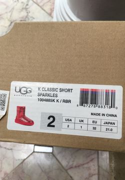 UGG Girls sequin size 2 kids