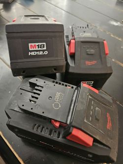 Milwaukee M18 12ah Battery
