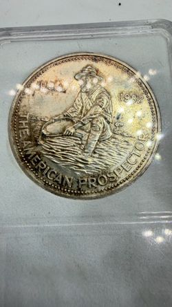 Englehard 1987 American Prospector Silver Round