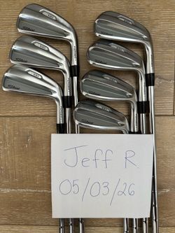 Titleist 2021 T100 Irons 4-PW - Modus 105 X-Stiff