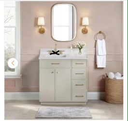 36" BATHROOM VANITY NEW