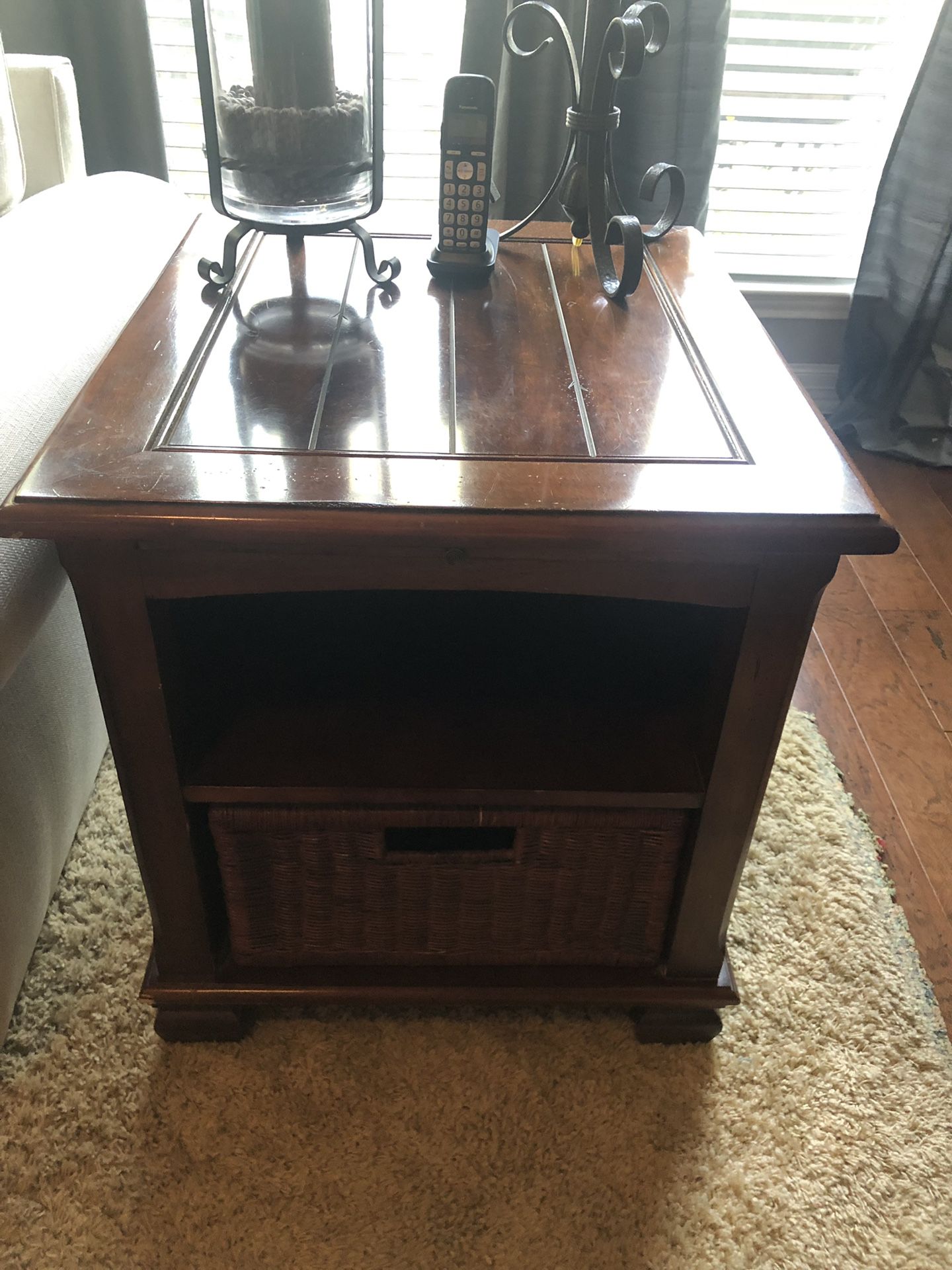 Sofa table and end table for sale