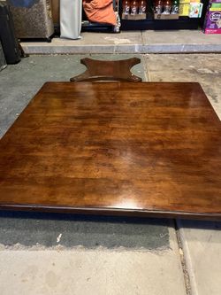 Wood Table 42x42