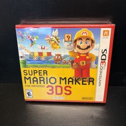 Super Mario Maker for Nintendo 3DS - Nintendo 3DS, (3DS) Brand New Sealed