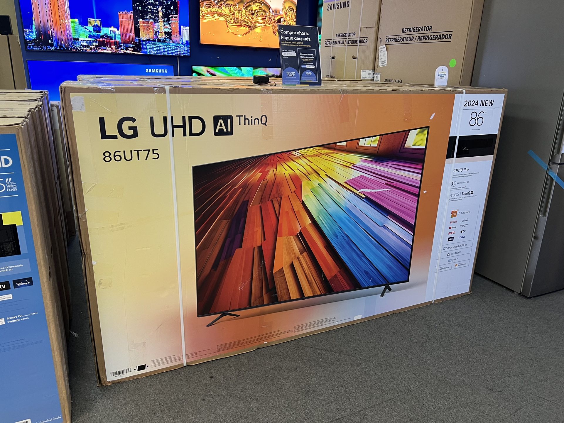 LG 86” 4K UHD SMART TV