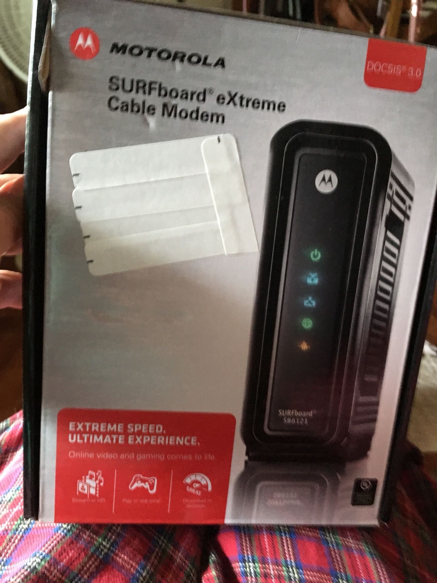 MOTOROLA SURFboard eXtreme Cable Modem