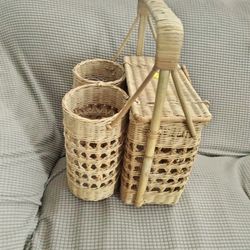 WICKER BASKETS 