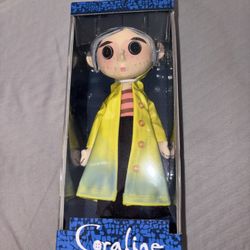 NECA Coraline 10" Prop Replica Doll new sealed box ware Laika