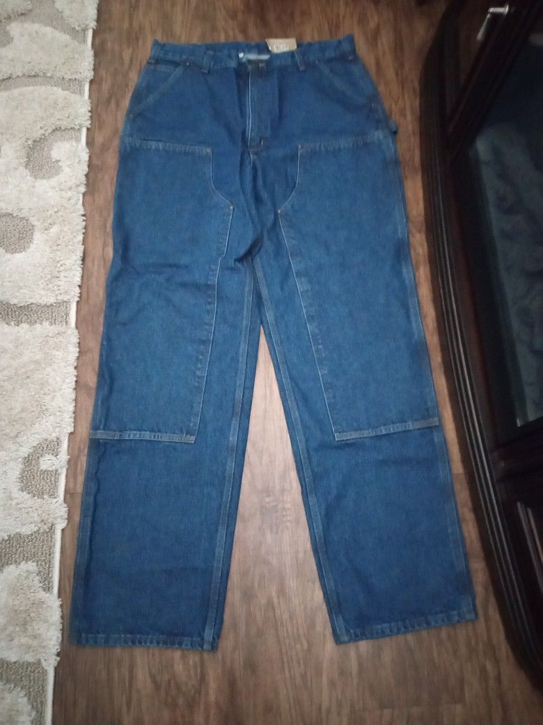 Brand New Carhartt Double Front Washed Logger Dungaree