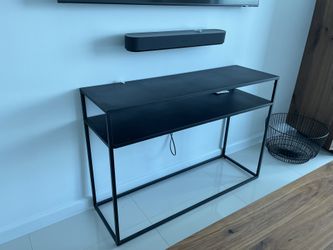 Beautiful Black Console Table