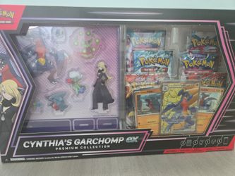 Cynthia's garchomp ex premium collection