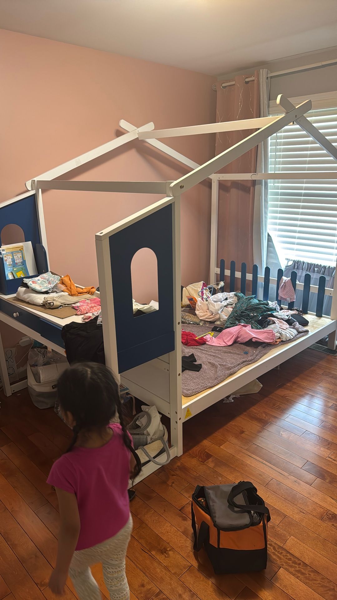 Kids Bed And Desk