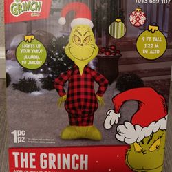The Grinch Airblown, The Grinch Inflatable, Life Size The Grinch, Life Size Christmas, Christmas Decorations, Christmas Decor