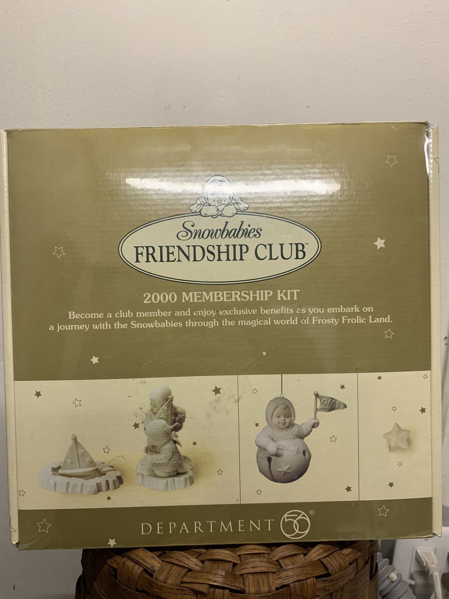 Snowbabies “Sailing The Sea” Friendship Club 2000 Membership Kit