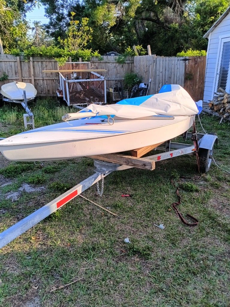 Sunfish Day Sailer.