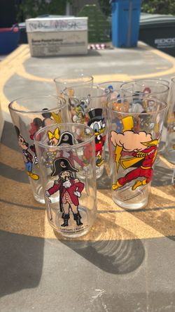Vintage 1980s Disney Scrooge glasses Burger King