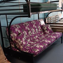 Twin/ Full Futon Bunk