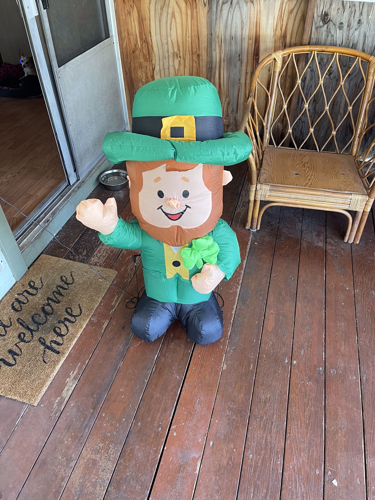 Leprechaun Yard Decoration Inflatable 