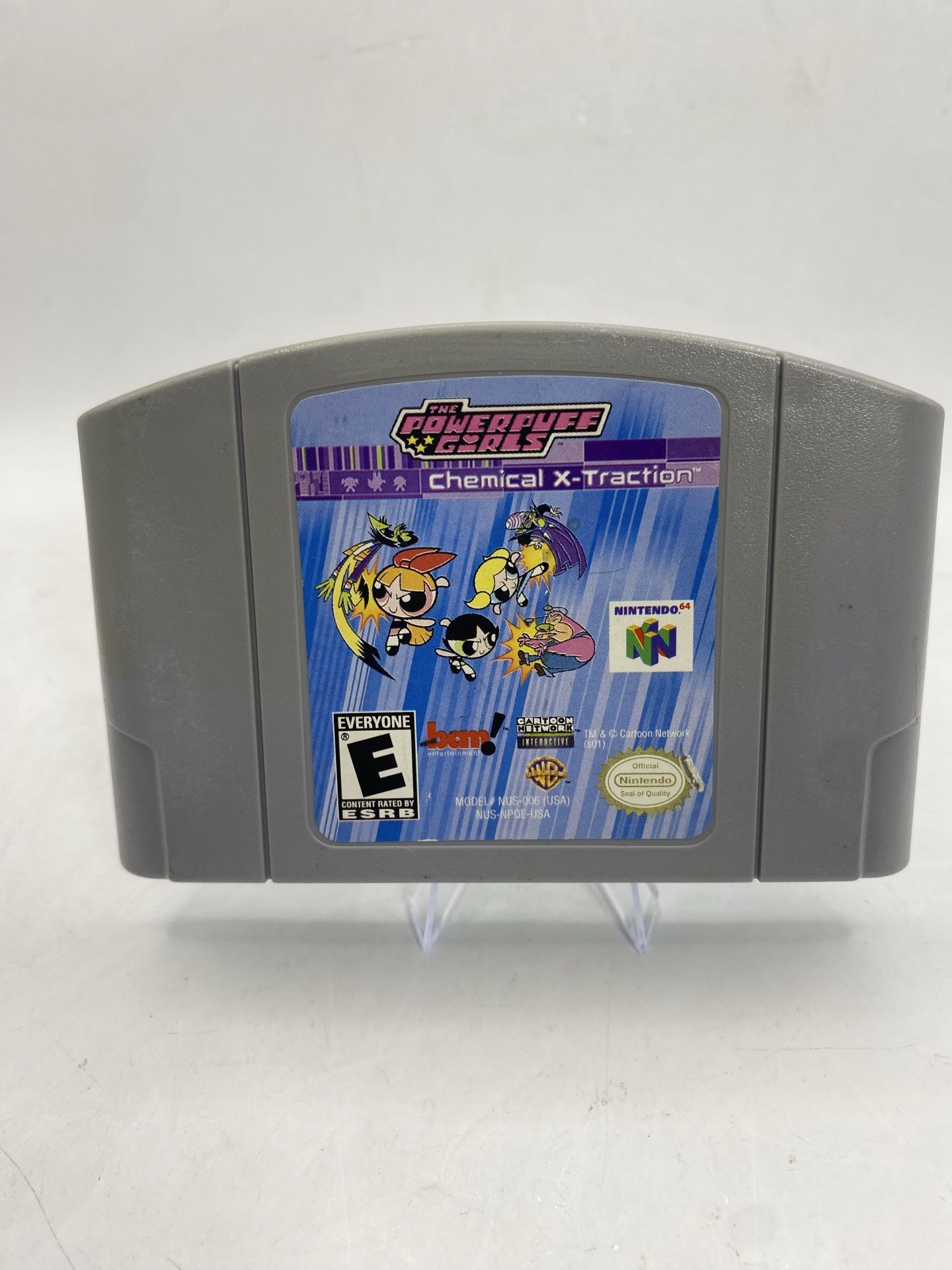 The Powerpuff Girls Chemical X-Traction Nintendo 64 Authentic N64 Video Game OEM
