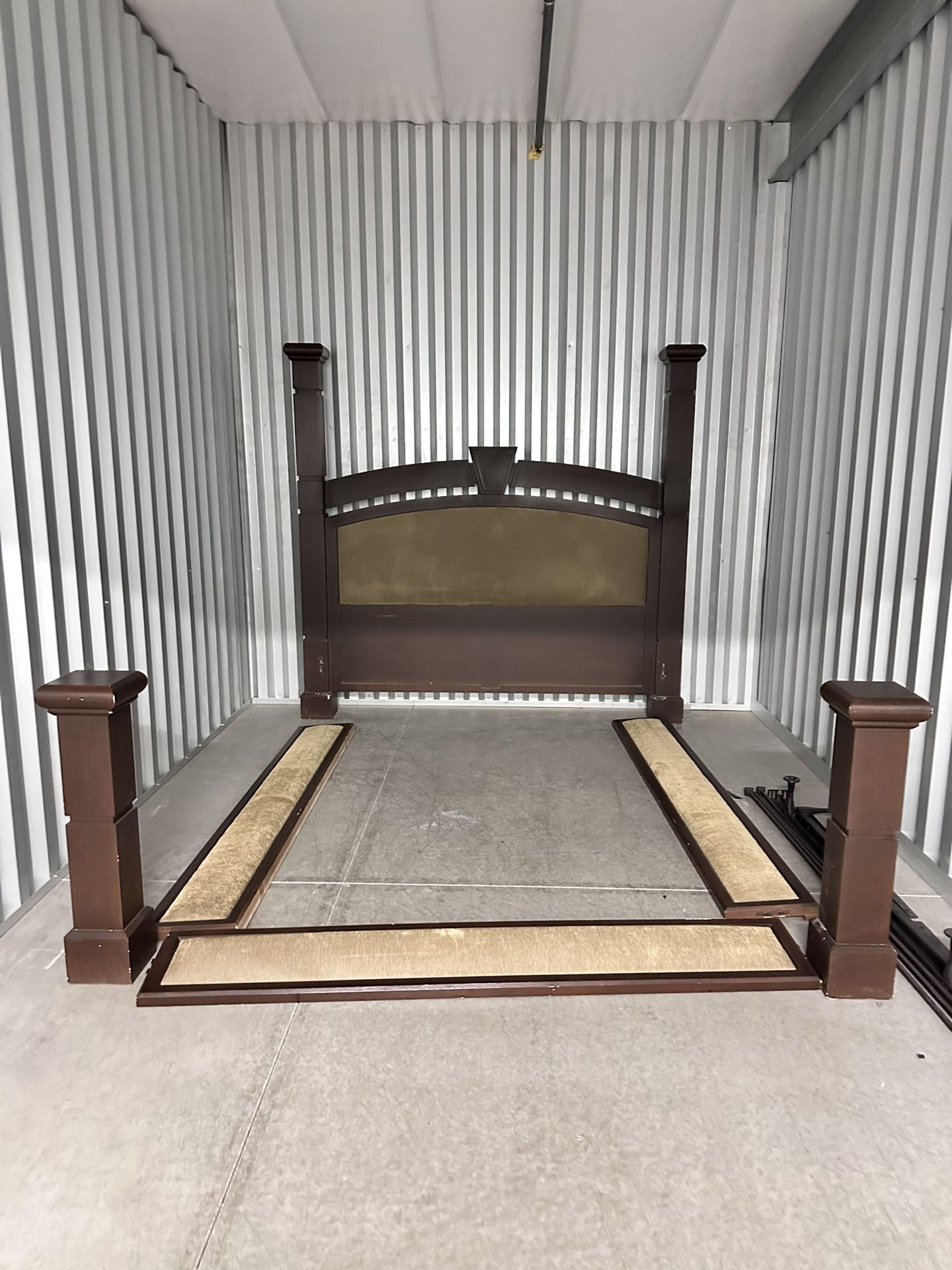 Custom Handcrafted King Size Bed Heavy & Solid Wood