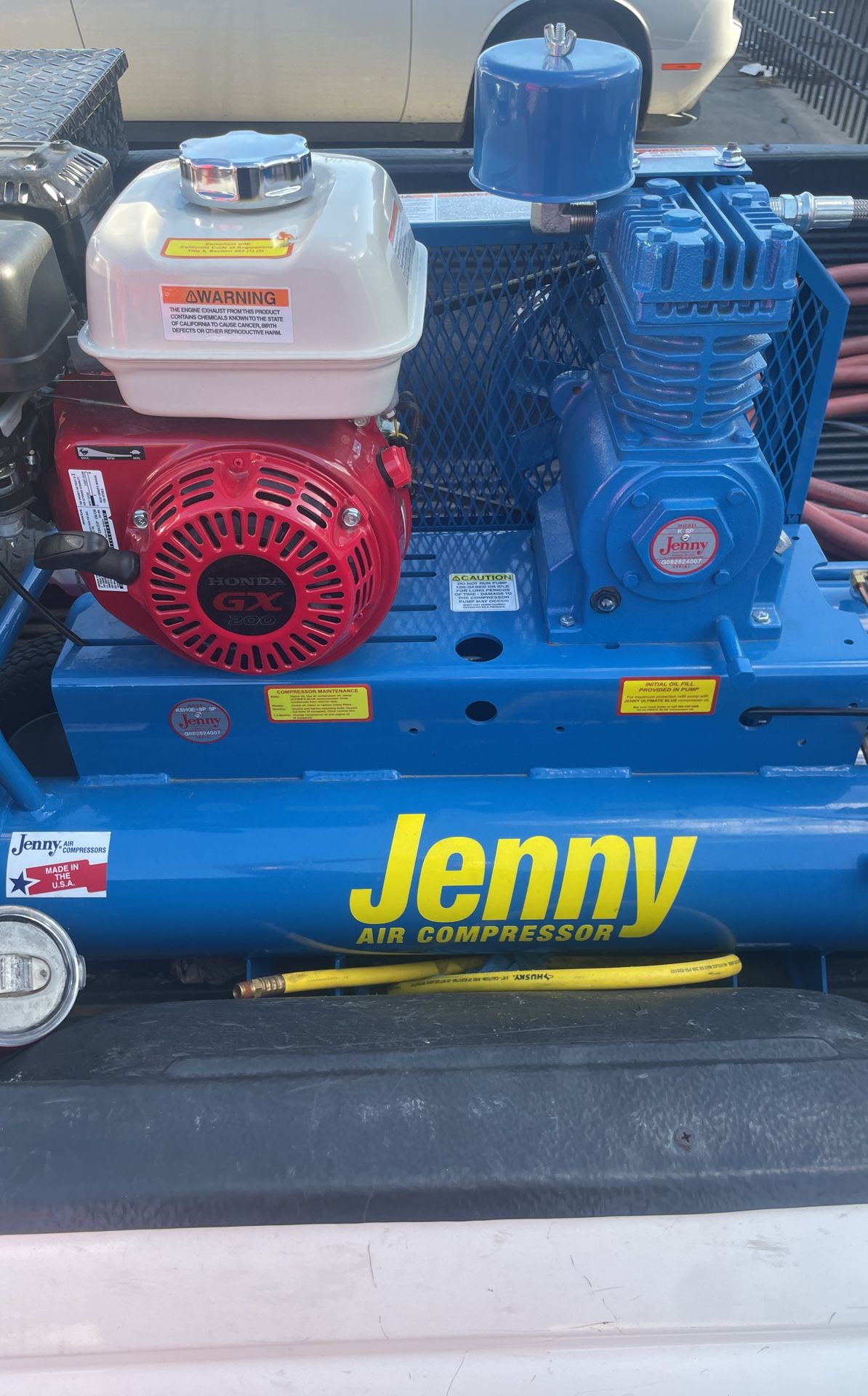 Jenny Portable Air Compressor