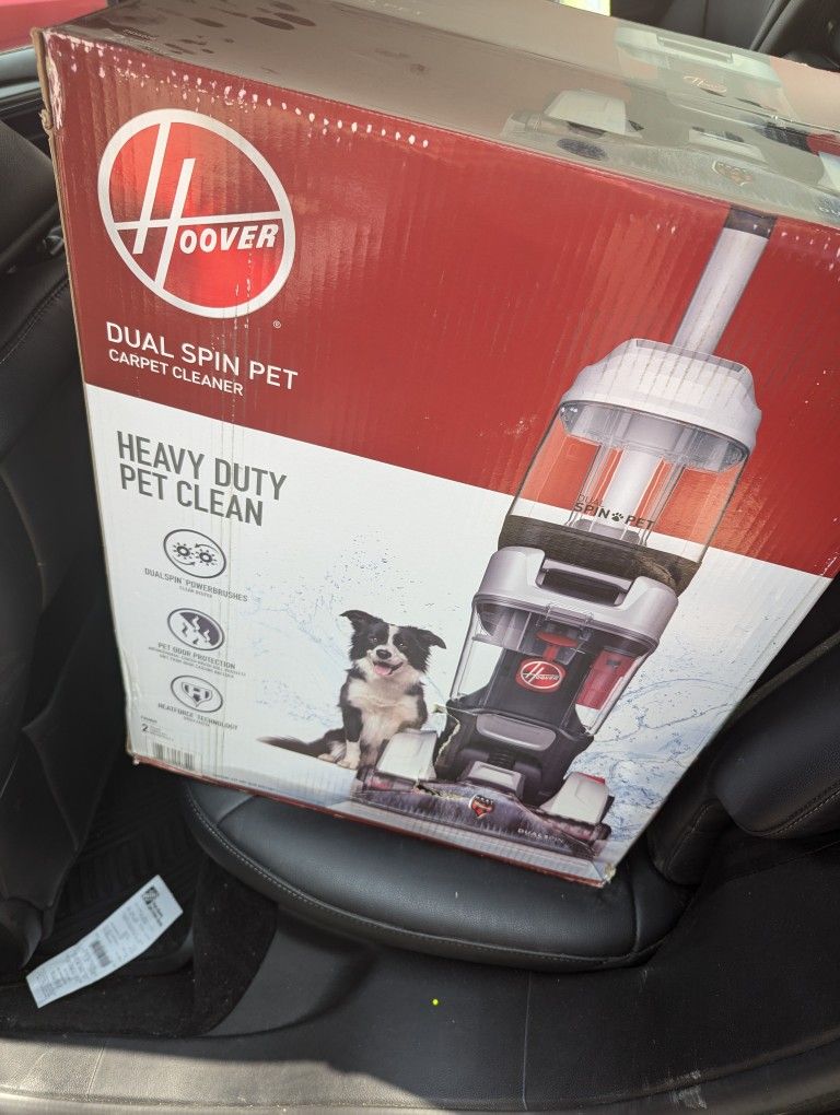 HOOVER
Dual Spin Pet Upright Carpet Cleaner Machine, Carpet Shampooer
