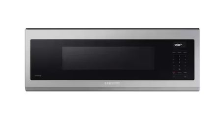 Samsung 1.1 cu.ft. Smart Slim Over the Range Microwave with WiFi and Voice Control New Scratch and Dent