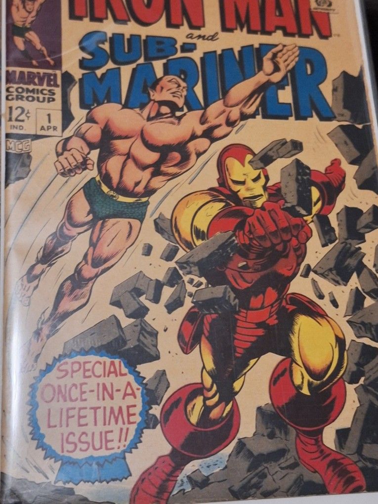 2 Very Rare Introduction Of Iron Man Comics