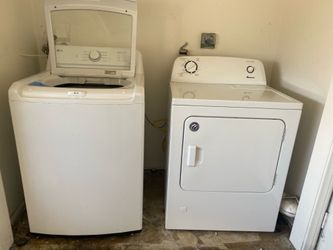washer and dryer