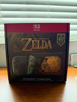 Nintendo switch 2 Zelda edition