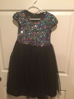 Gorgeous Marmellata sequined dress SO PRETTY & SHINY girls size 6