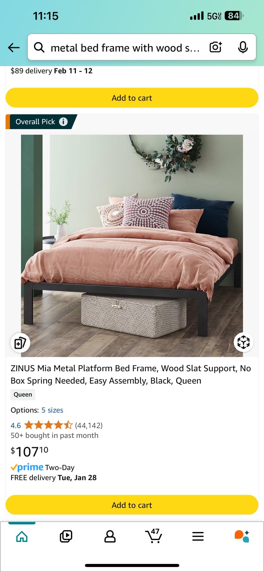 Metal Bed Frame