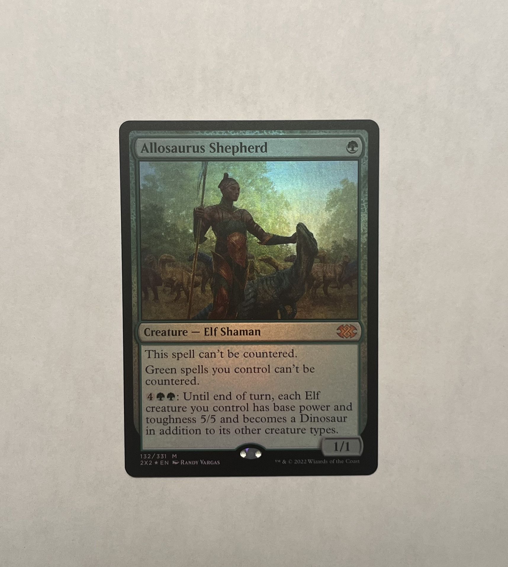 Allosaurus Shepherd - Double Masters 2022 (2X2)