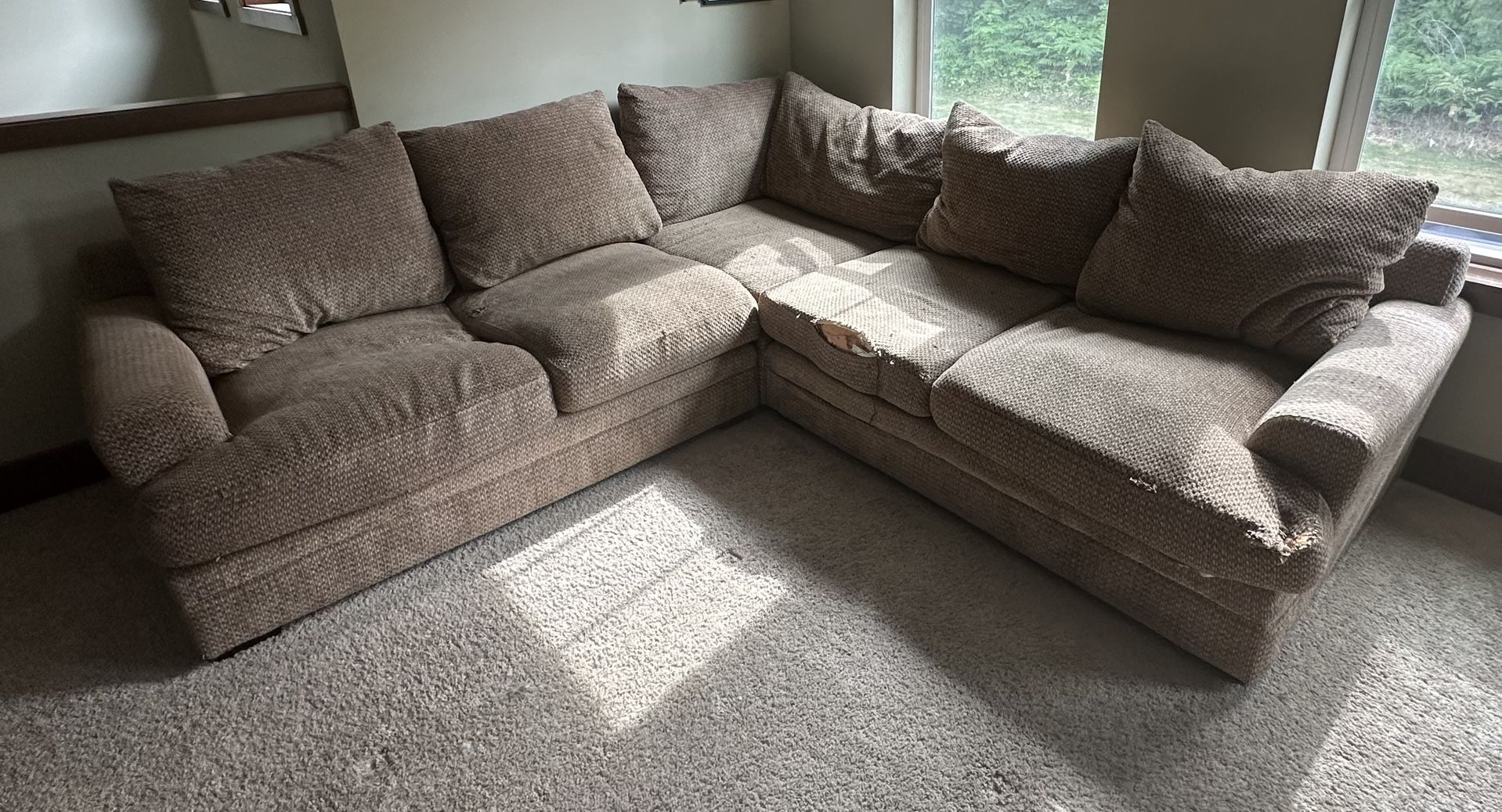 Couch - Large L Shape - FREE