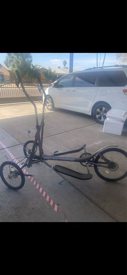 Elliptical bike