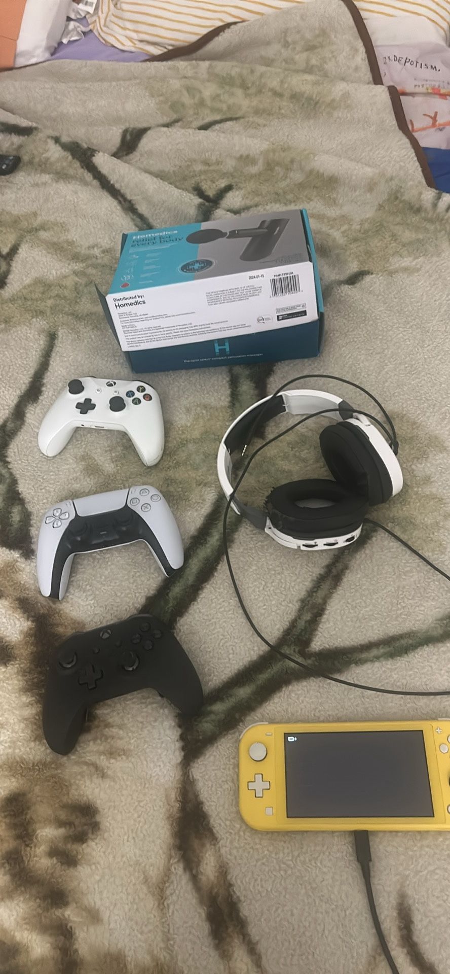 Nintendo Switch + Controllers – Great Condition + Charger”