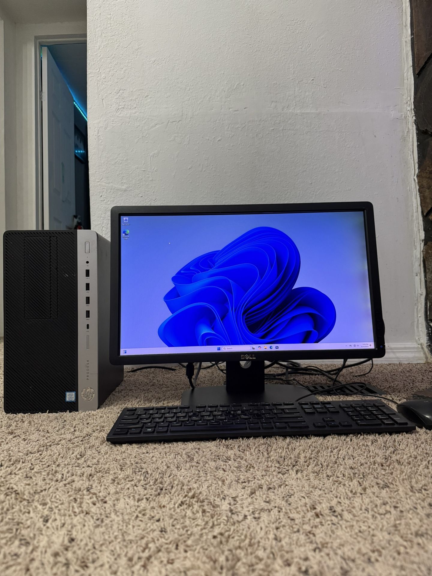i5 HP ProDesk 600 G4 Desktop Computer System with SSD HD