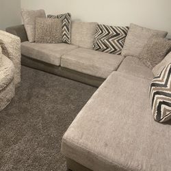 Plush Sectional 