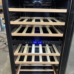 Kalorik 43-Bottle Dual Zone Wine Cooler (WCL 44447 SS) – Like New