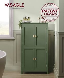 Bathroom Floor Storage Cabinet,