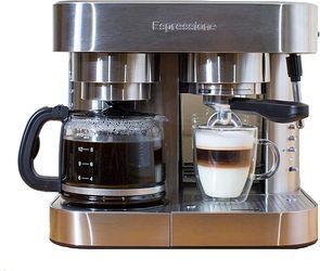 Espressione EM-1040 Stainless Steel Espresso Machine – Compact & High-Quality Coffee Maker   