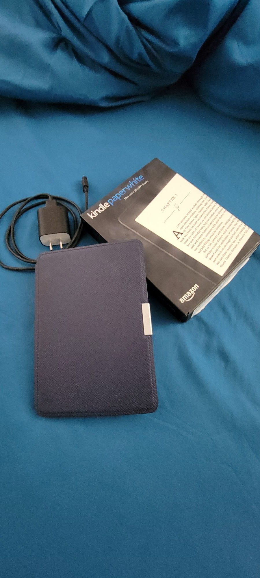 Kindle Paperwhite Cover and Charger - Does Not Include Kindle